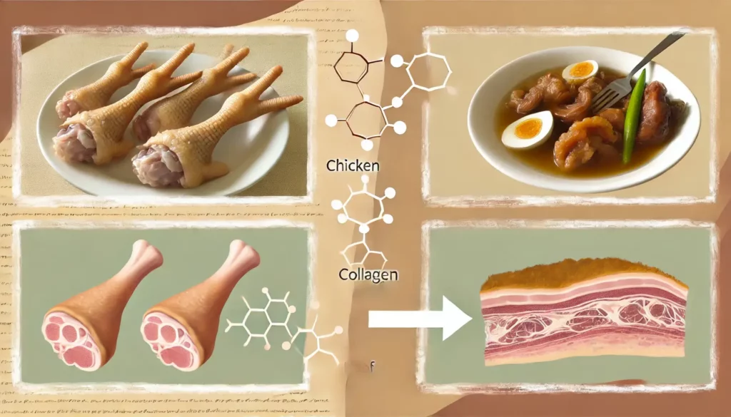 O que tem mais Colágeno: Pé de galinha ou Mocotó