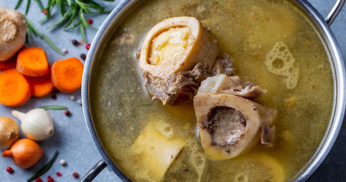 Caldo de ossos tem colágeno?